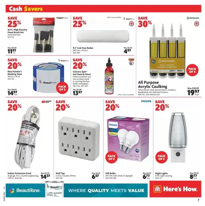Exclusive bargains from January 9 to January 22 2025 - flyer page 8