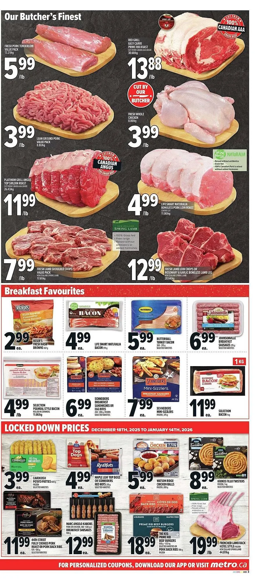 Metro flyer from December 18 to December 25 2025 - flyer page 8