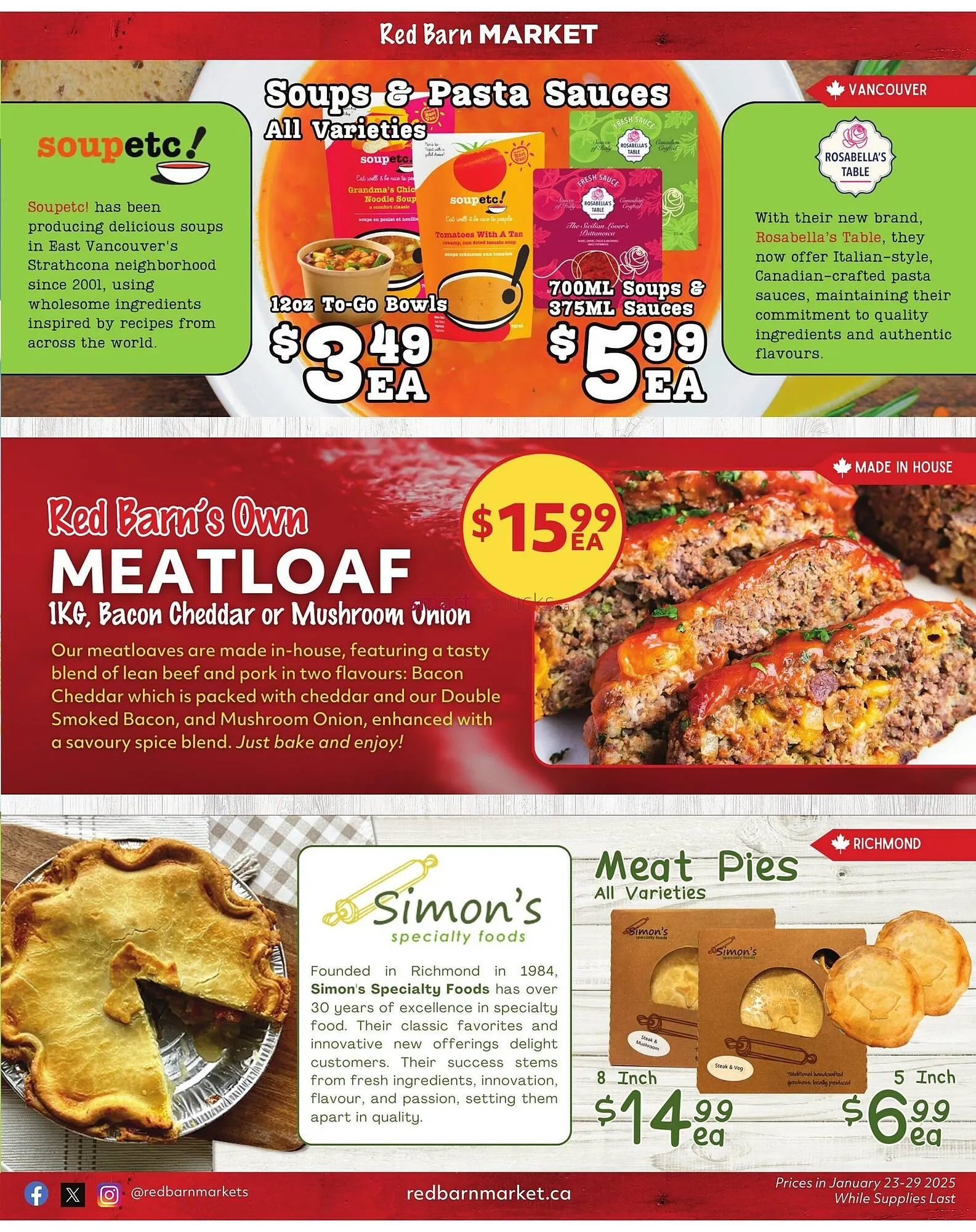 Red Barn Market flyer from January 23 to February 12 2025 - flyer page 5