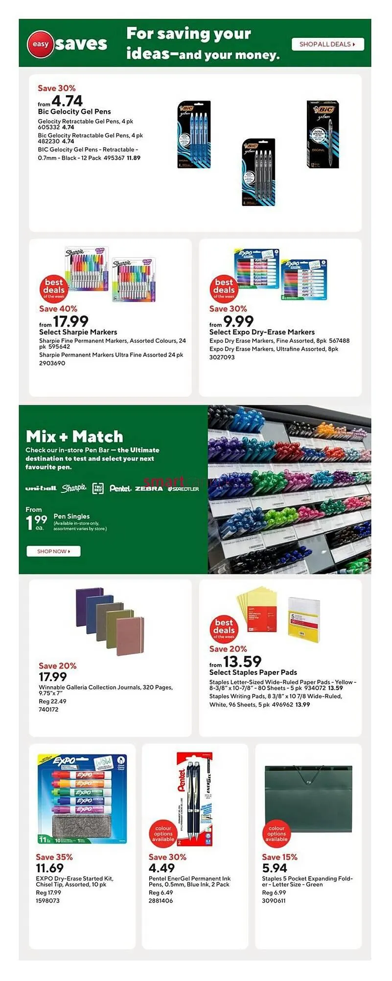 Staples flyer from October 3 to October 9 2025 - flyer page 12