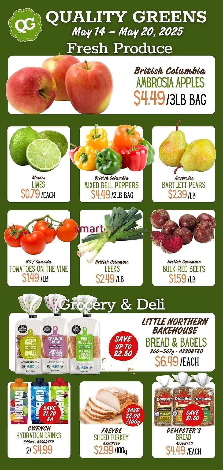 Quality Greens flyer from May 15 to May 21 2025 - flyer page 1