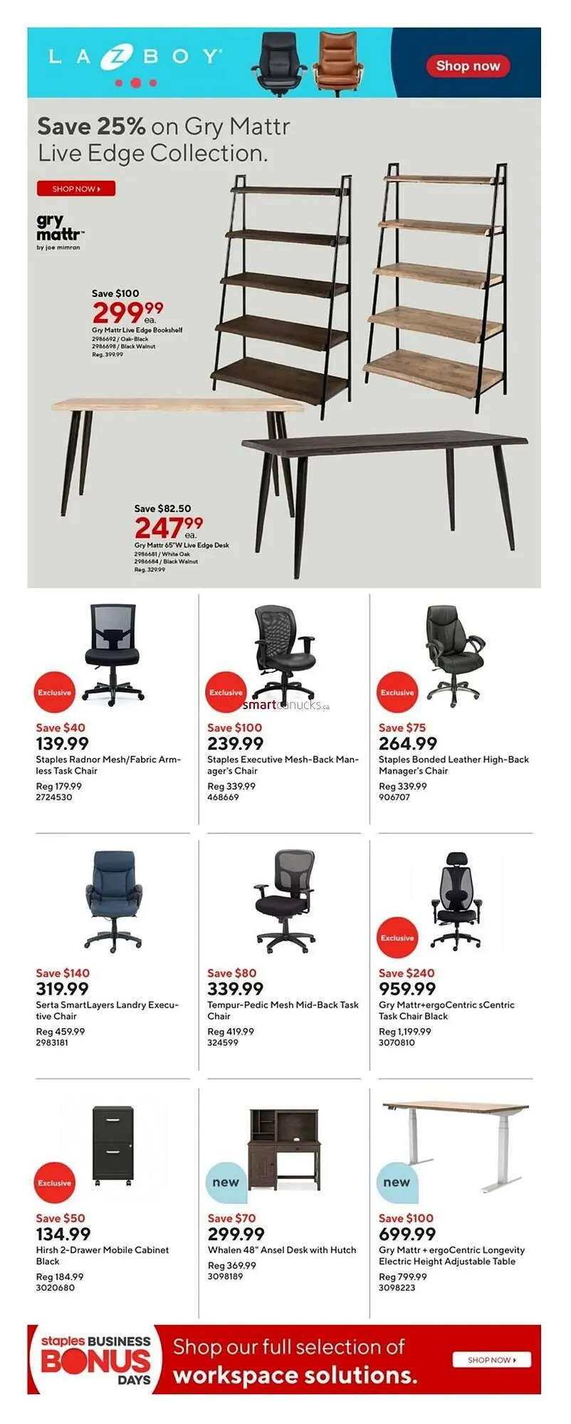 Staples flyer from January 17 to January 23 2025 - flyer page 18