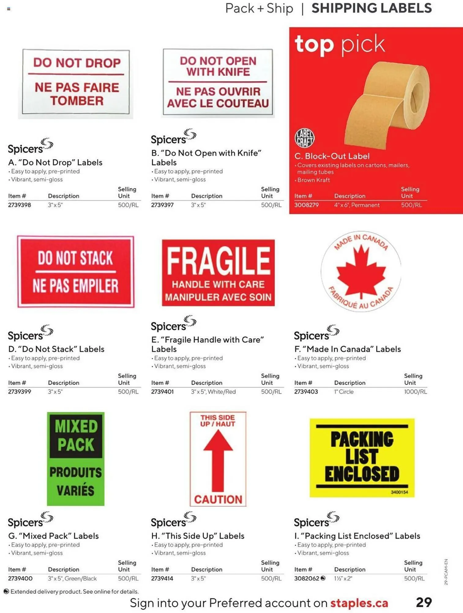 Staples flyer from September 4 to September 4 2025 - flyer page 31