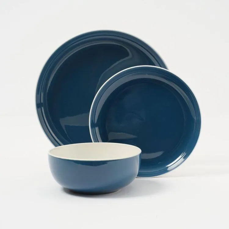 Culinary Co Armada Dinner Set 12 Piece Denim