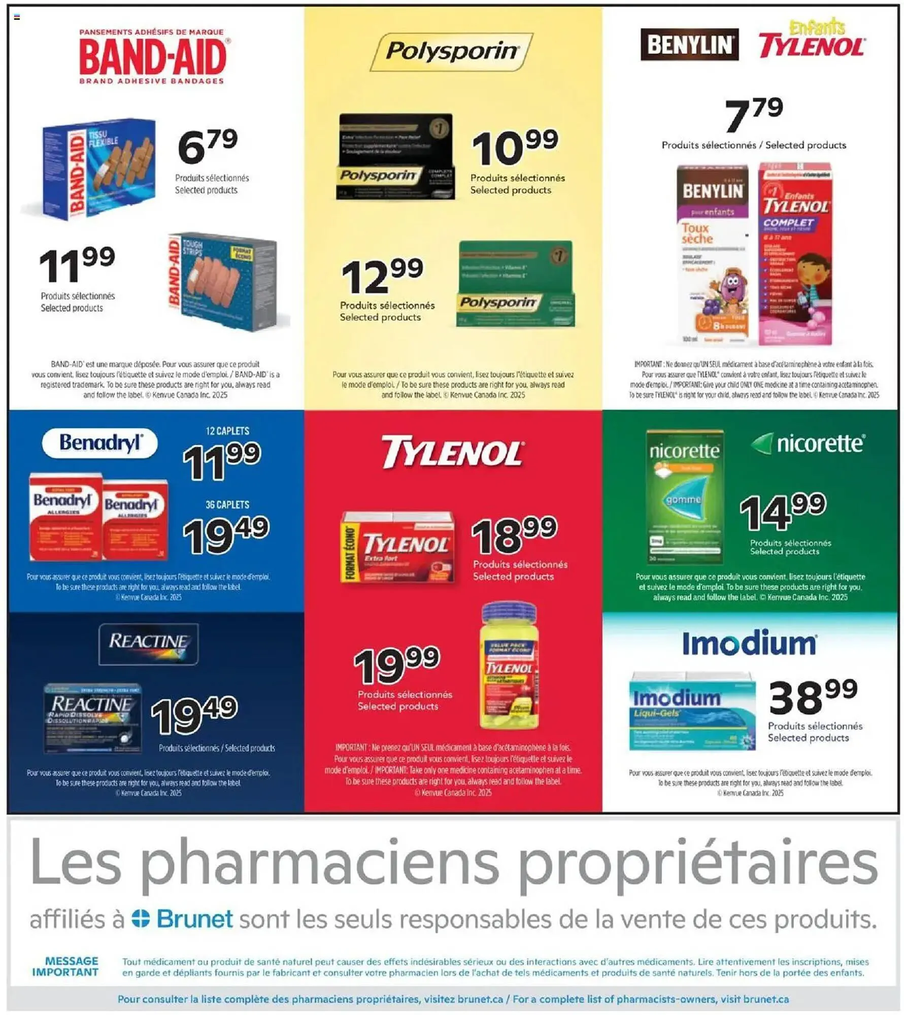 Brunet flyer from October 23 to November 5 2025 - flyer page 2