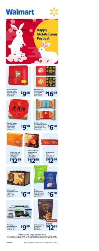 Walmart Flyer from September 17 to September 23 2026 - flyer page 4