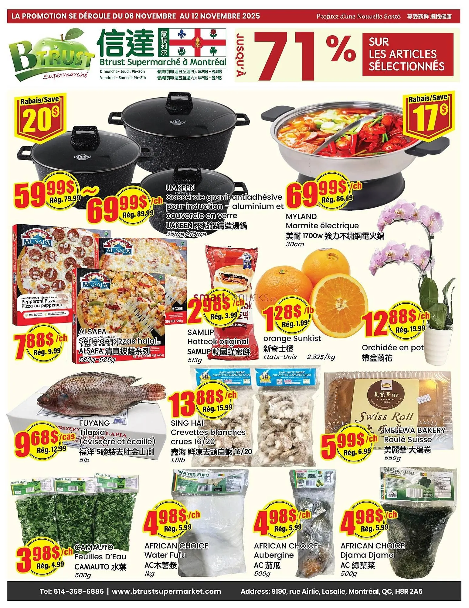 Btrust Supermarket flyer from November 6 to November 12 2025 - flyer page 1