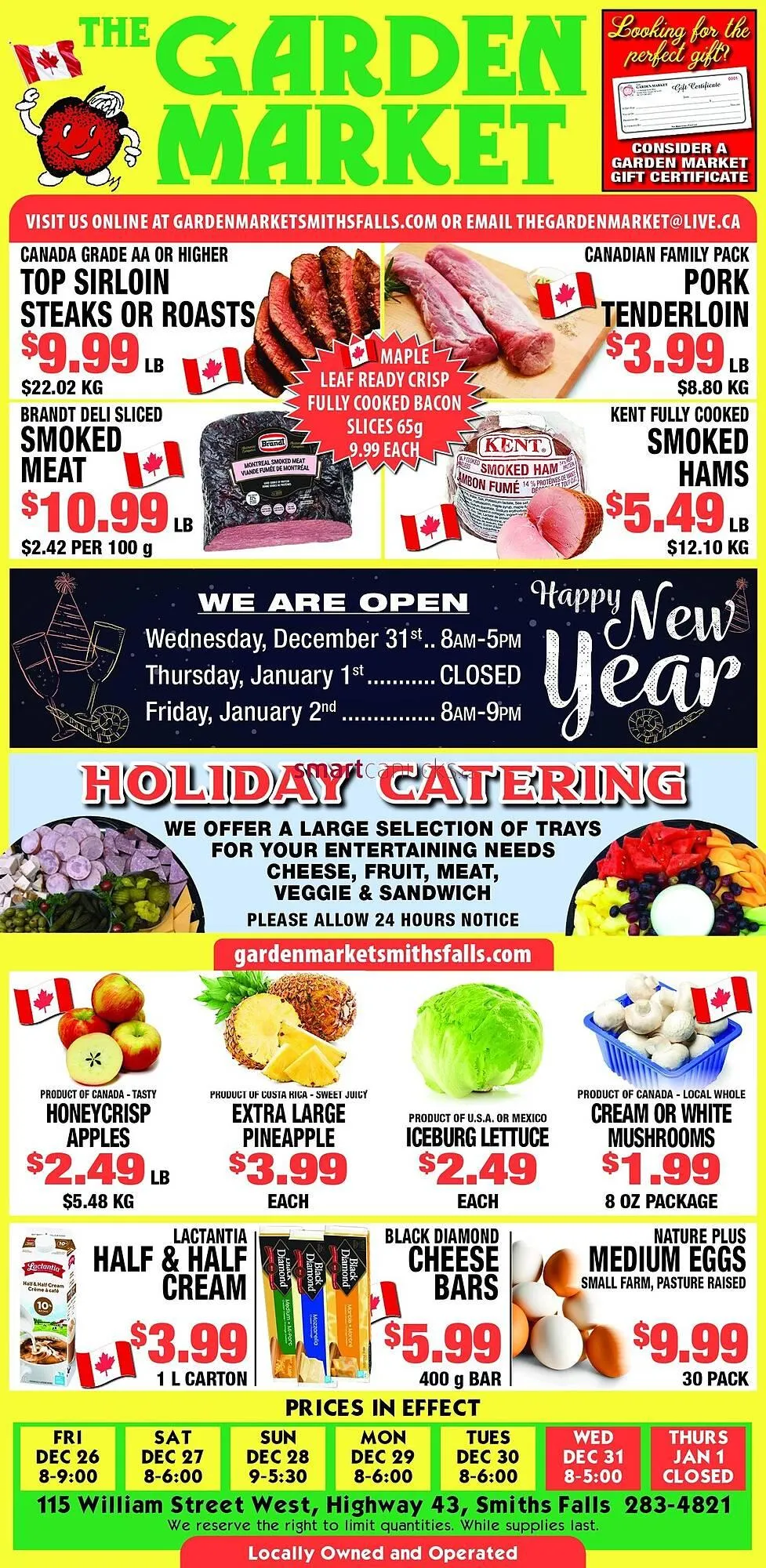 The Garden Market flyer - 1