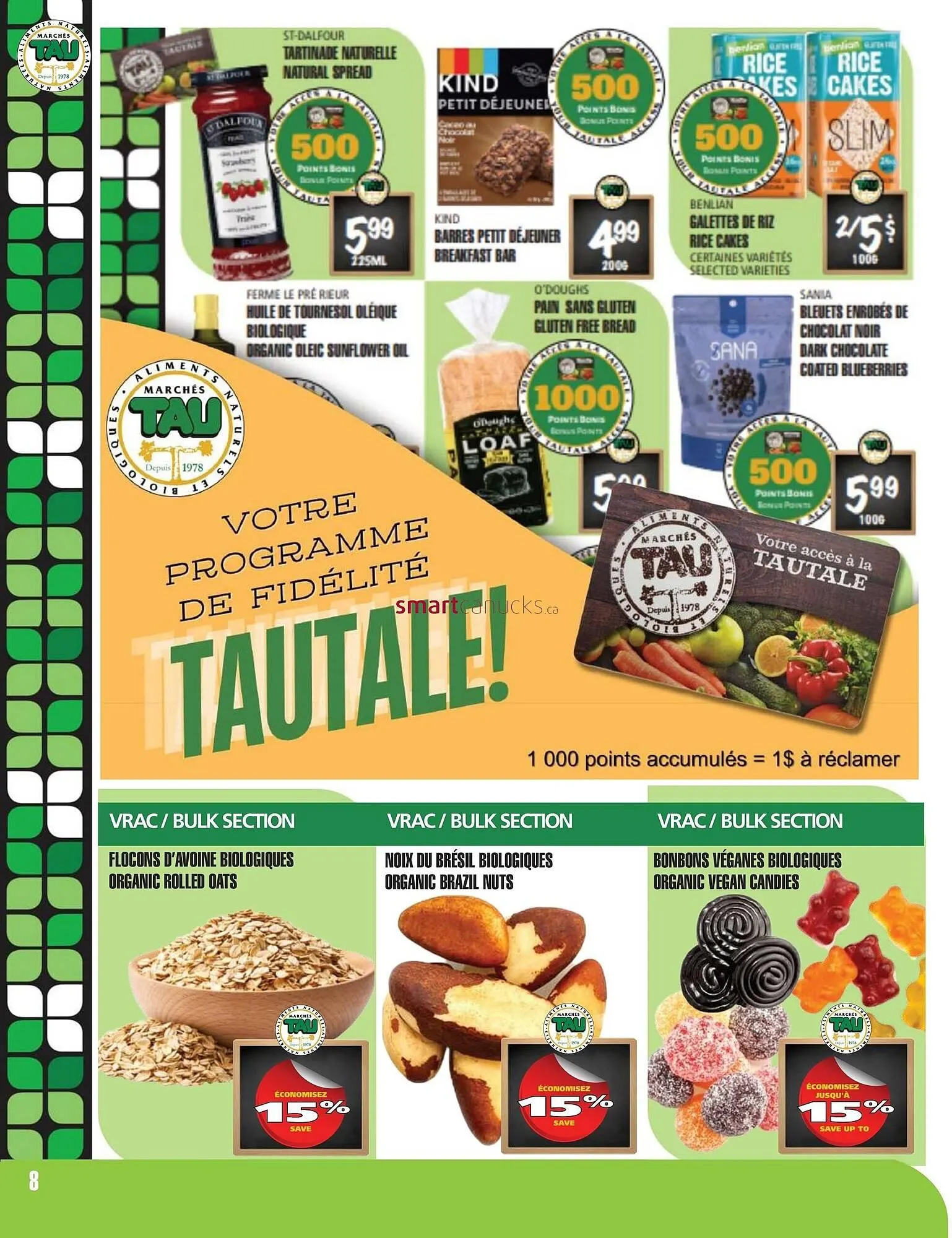 Marches Tau flyer from September 30 to October 13 2024 - flyer page 8