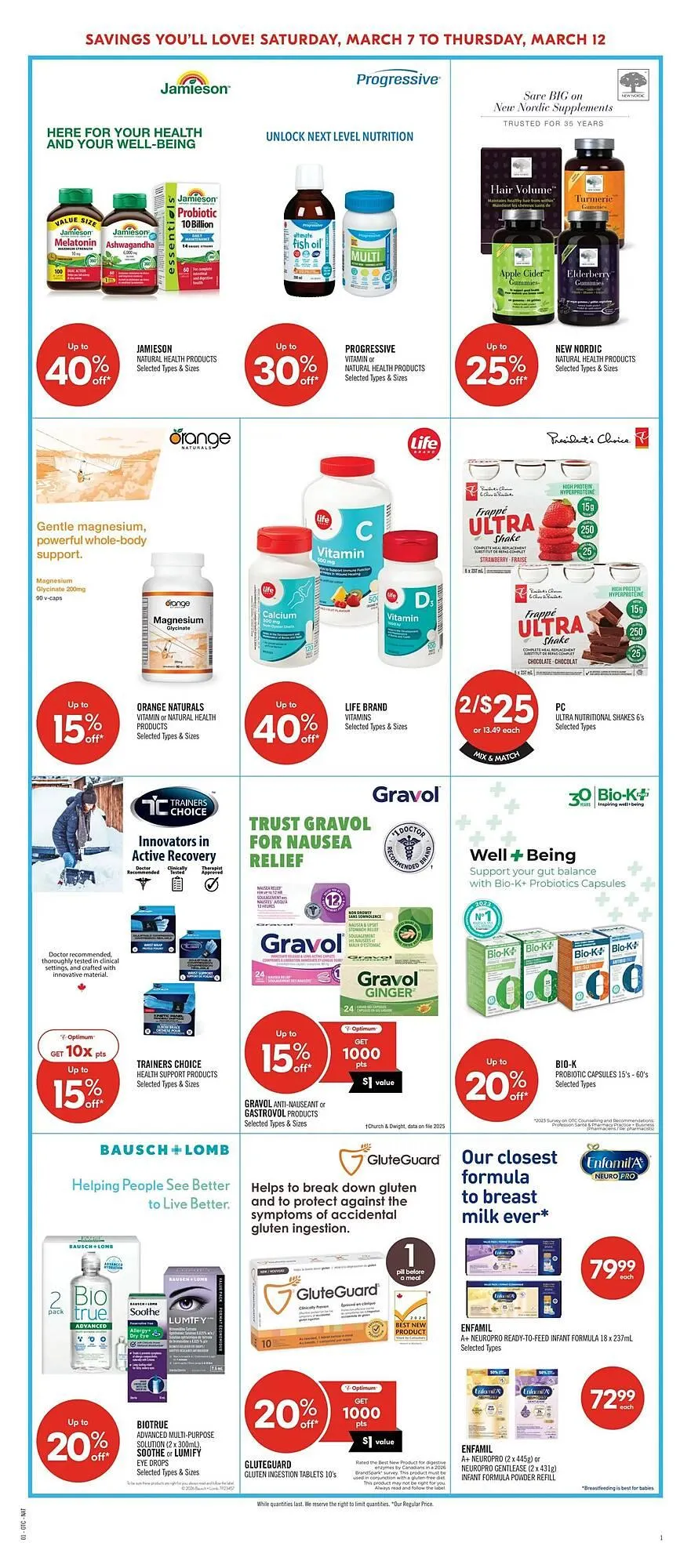 Shoppers Drug Mart flyer from March 7 to March 12 2026 - flyer page 13