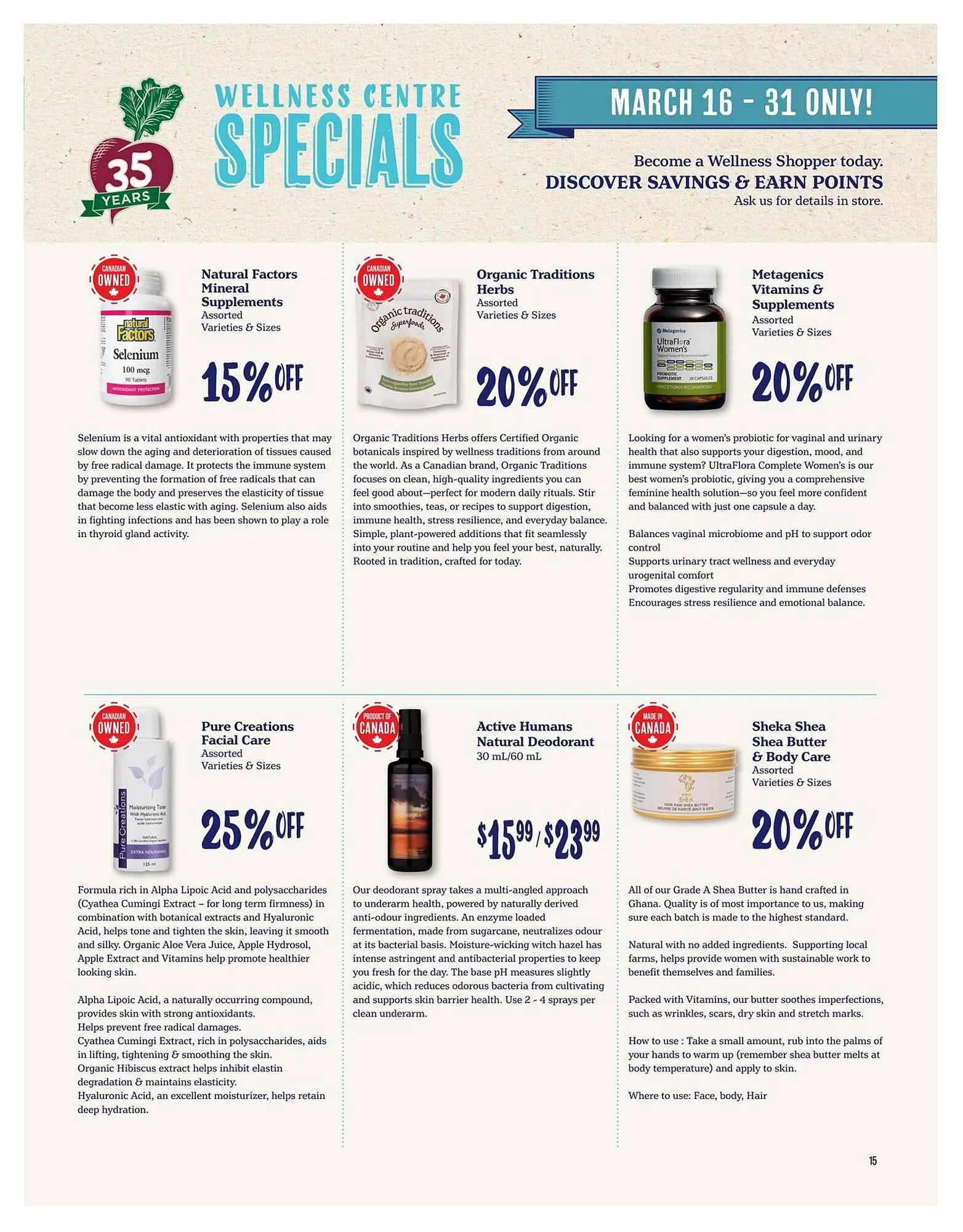 Choices Market flyer from March 1 to March 31 2026 - flyer page 15