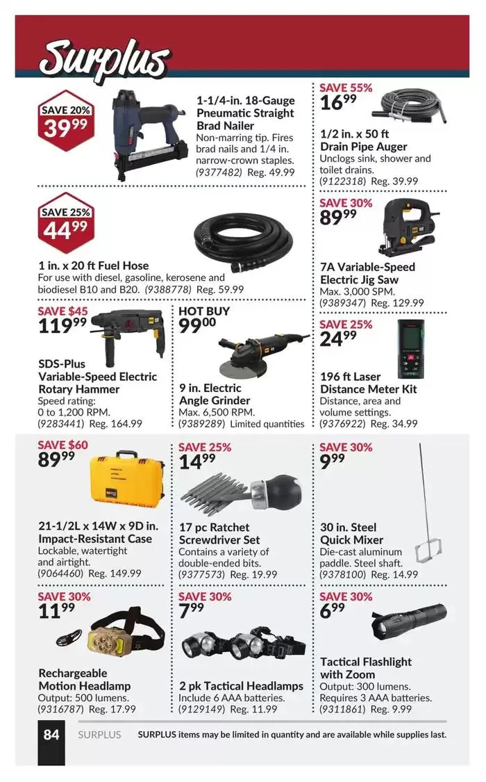 National Sale from March 25 to April 6 2025 - flyer page 89