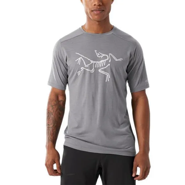 Men's Ionia Merino Wool Short Sleeve Logo T-Shirt