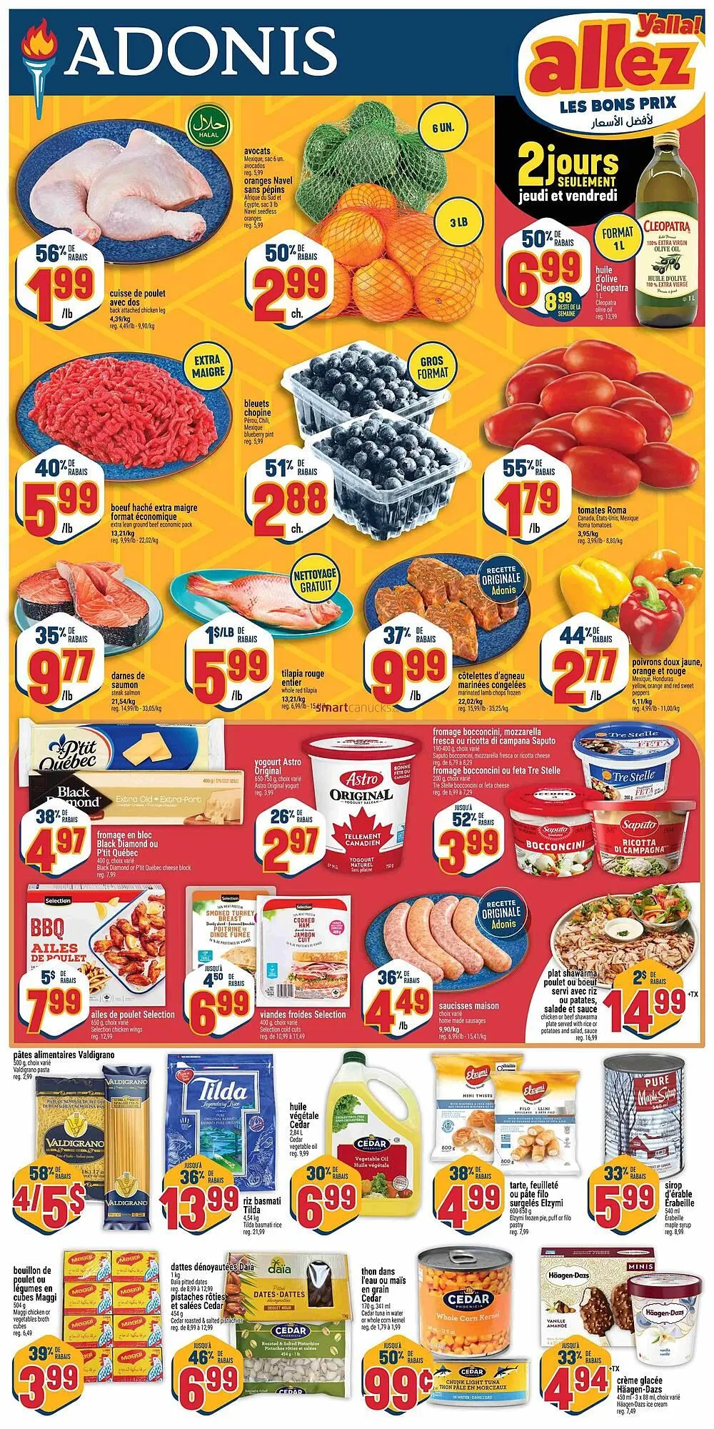 Marché Adonis flyer - 1