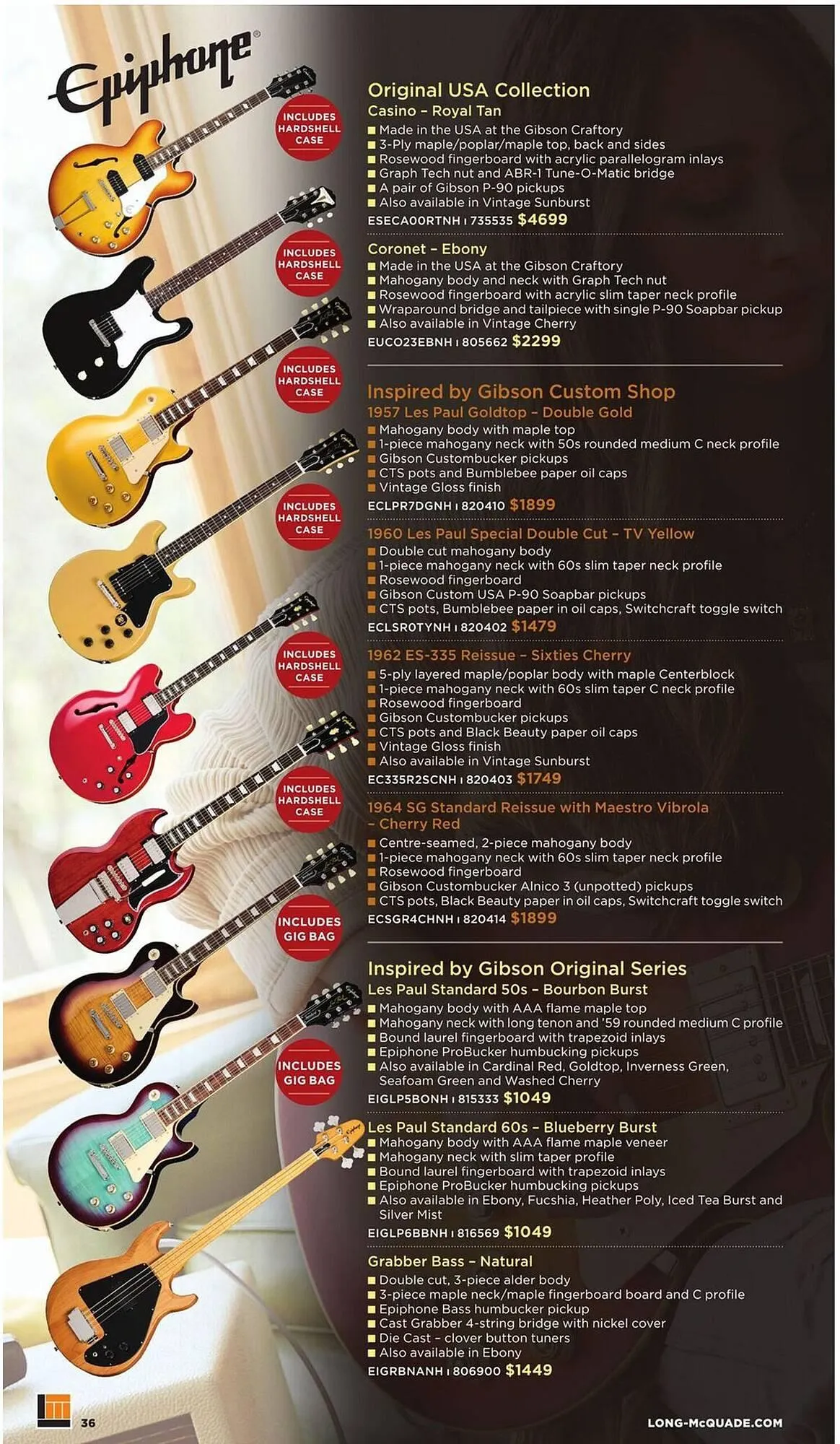 Long & McQuade flyer from October 9 to October 31 2025 - flyer page 36