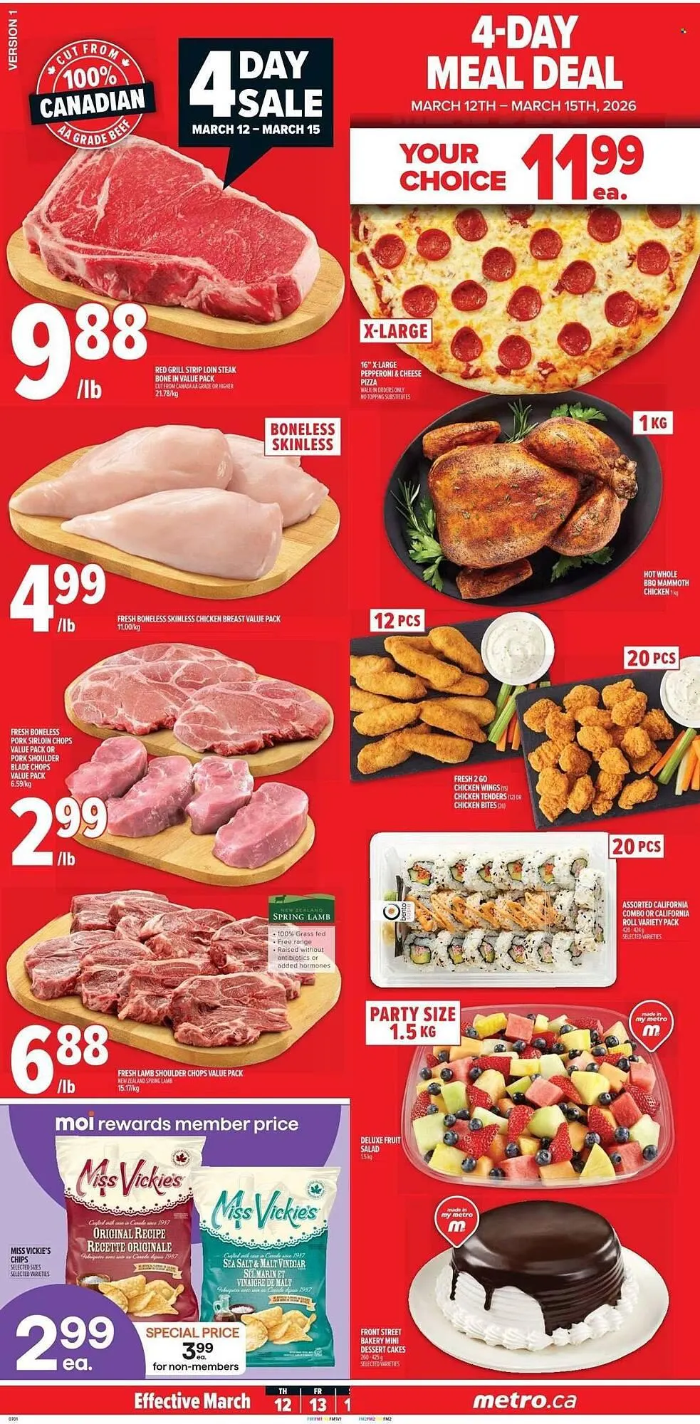 Metro flyer from March 12 to March 18 2026 - flyer page 2