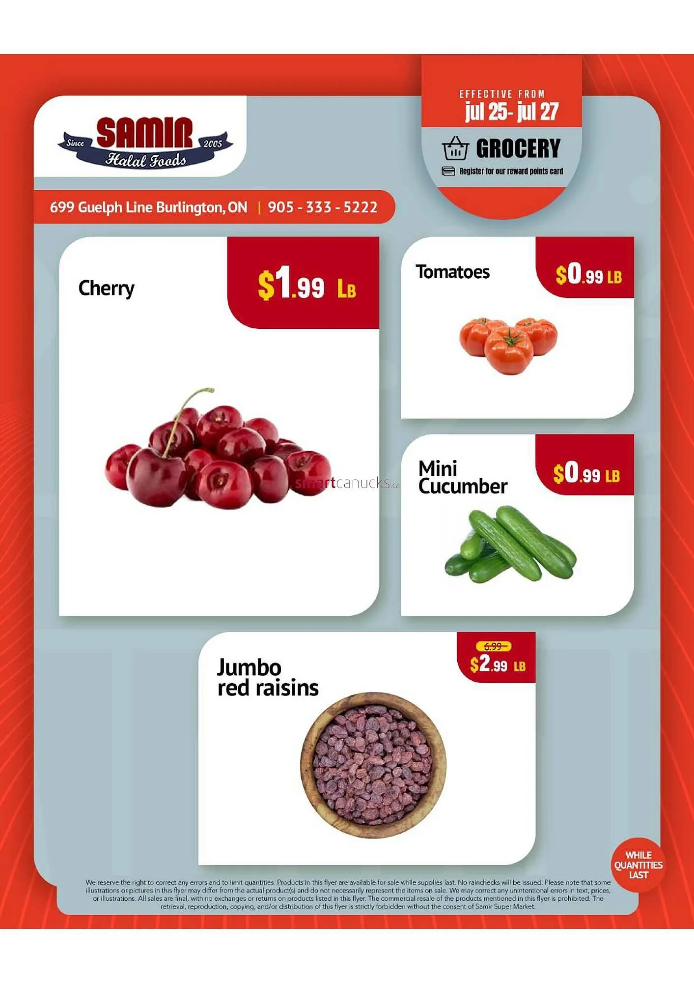 Samir Supermarket flyer from July 25 to July 31 2025 - flyer page 3