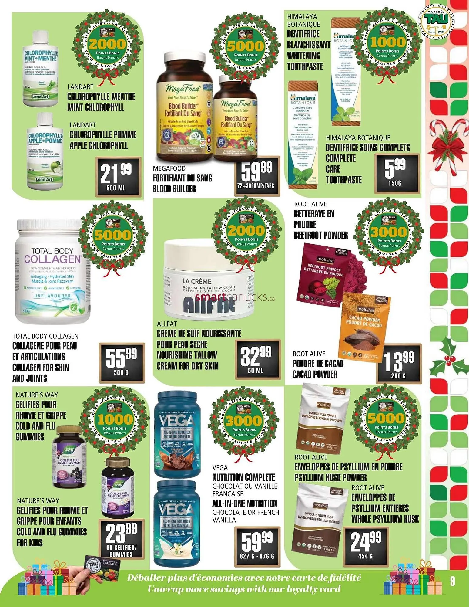 Marches Tau flyer from November 3 to November 12 2025 - flyer page 9