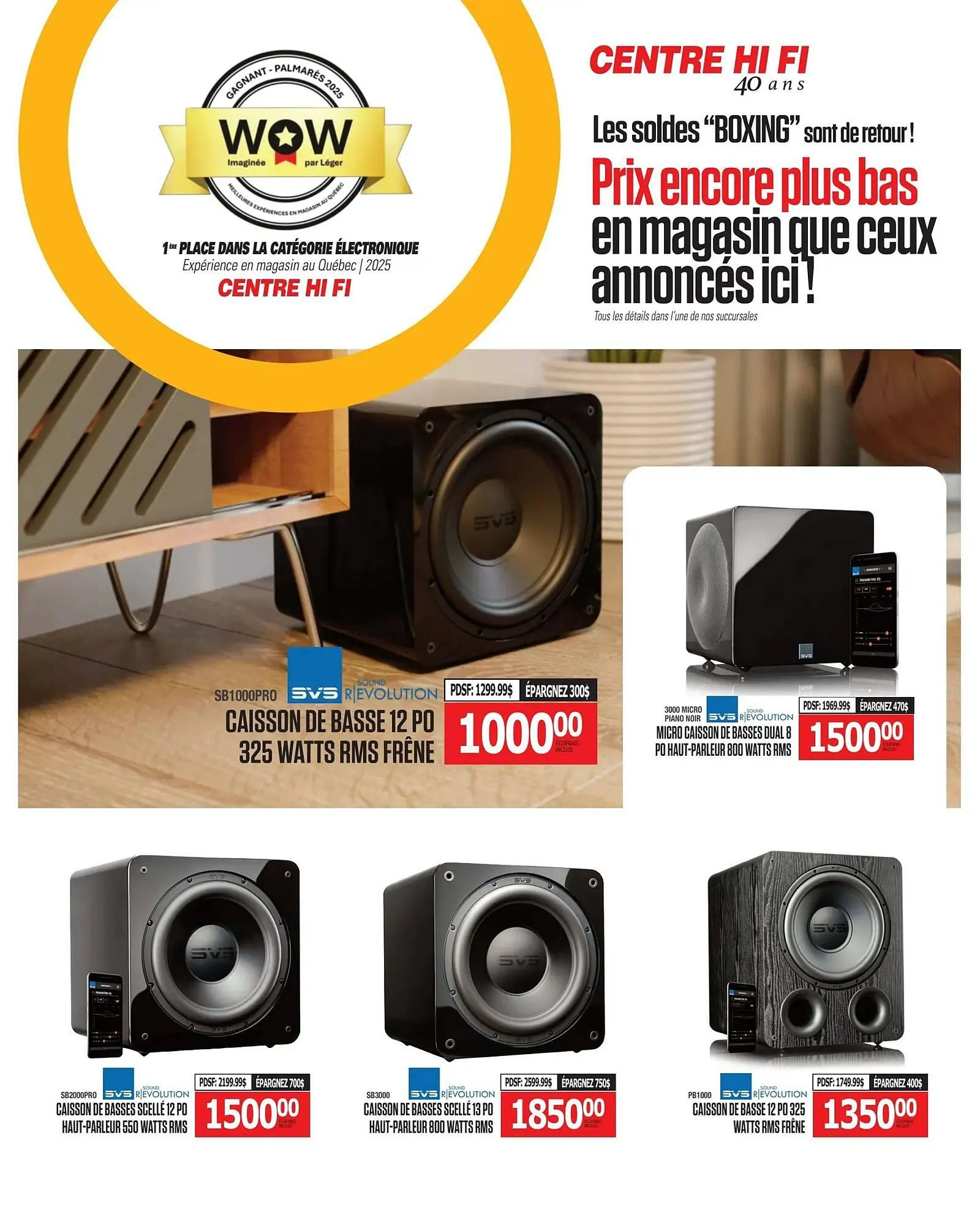 Centre Hi-Fi flyer from August 15 to August 21 2025 - flyer page 59