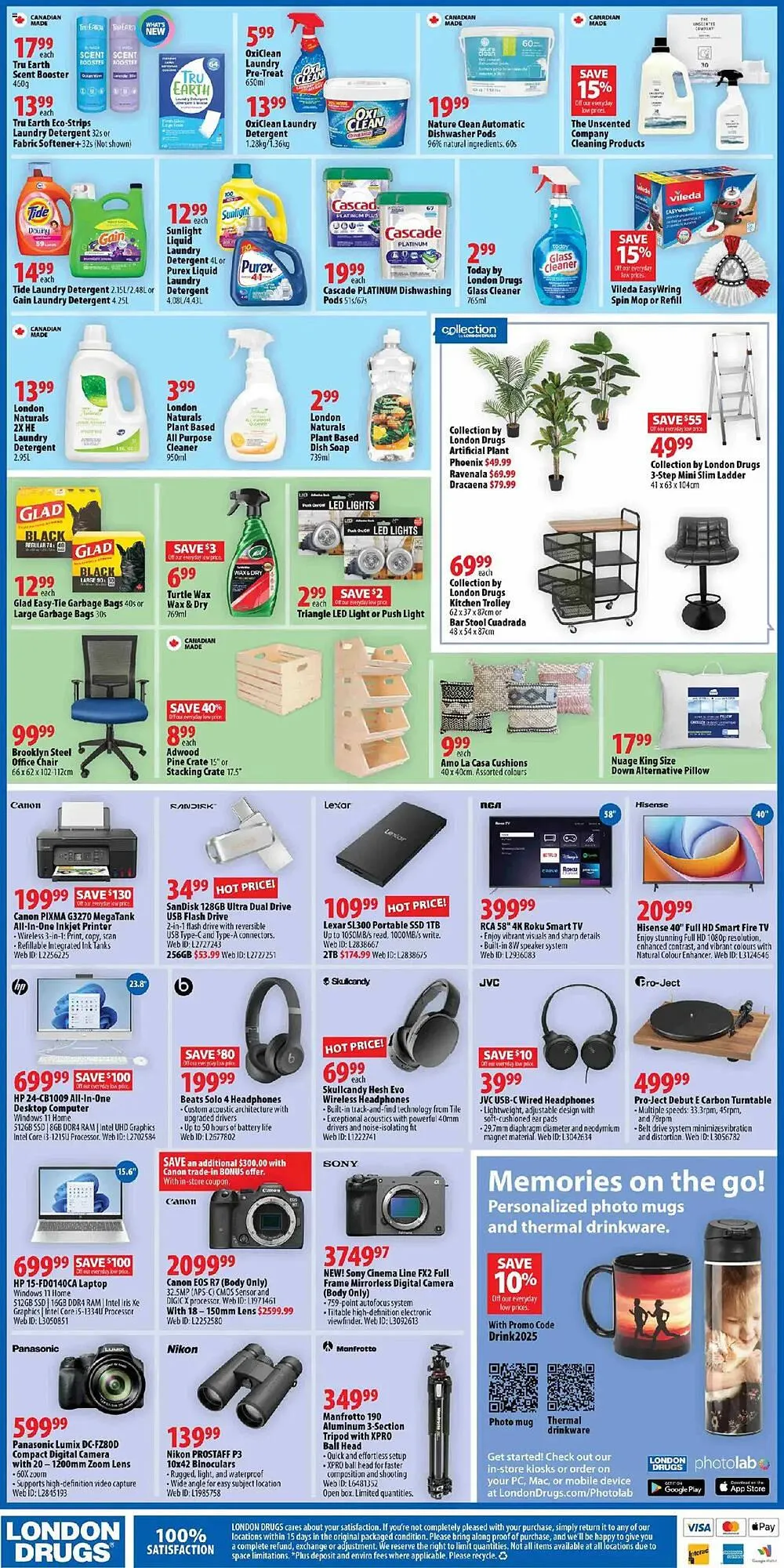 London Drugs flyer from August 8 to August 13 2025 - flyer page 4