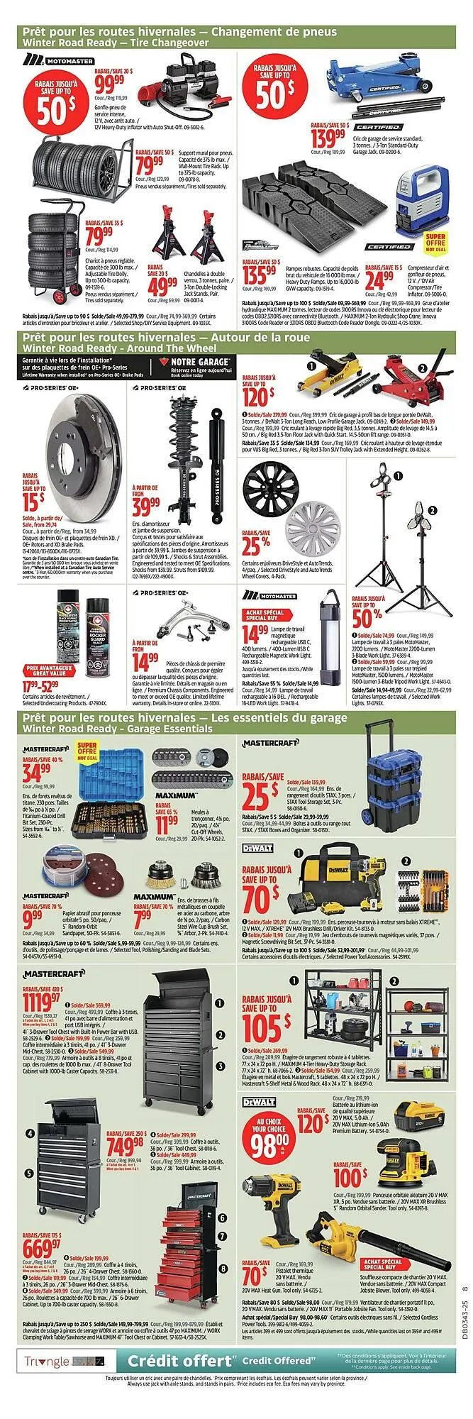 Canadian Tire flyer from October 14 to October 20 2025 - flyer page 3