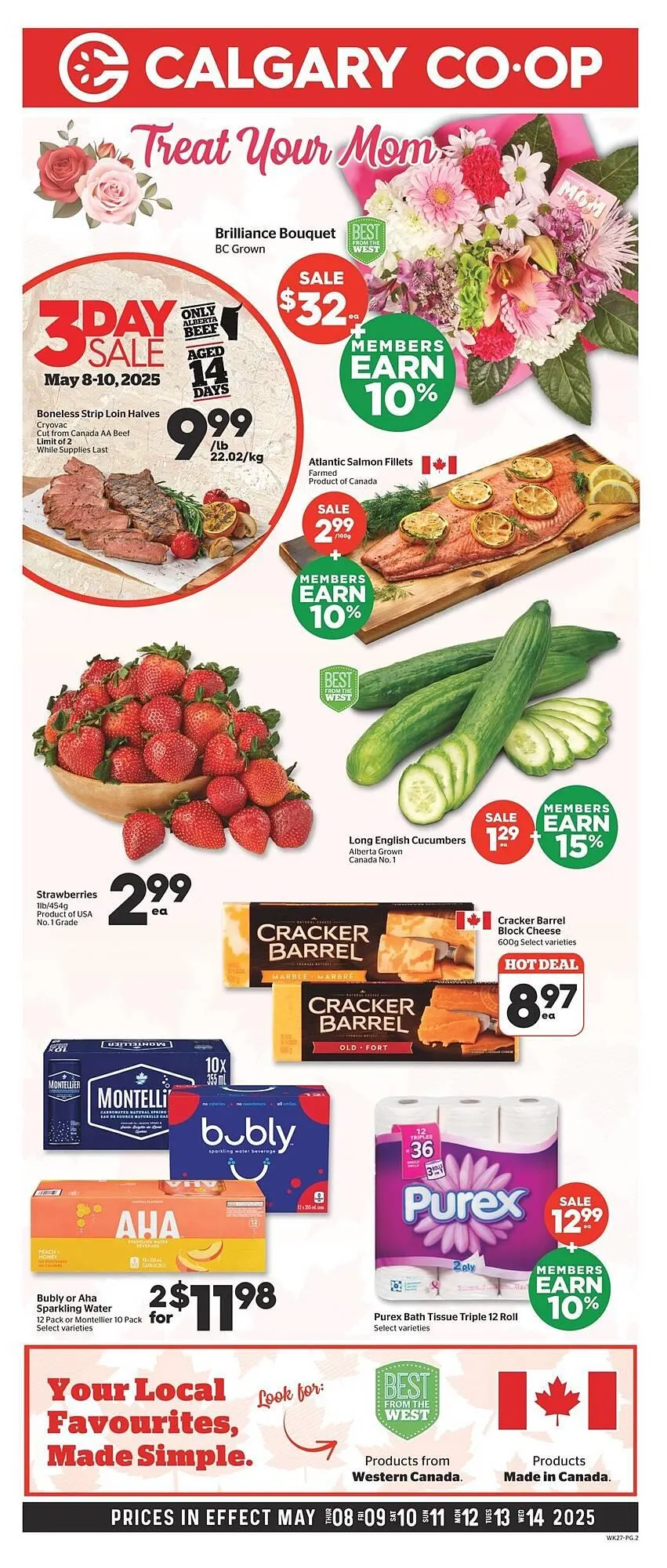 Calgary Co-op flyer from May 8 to May 14 2025 - flyer page 2