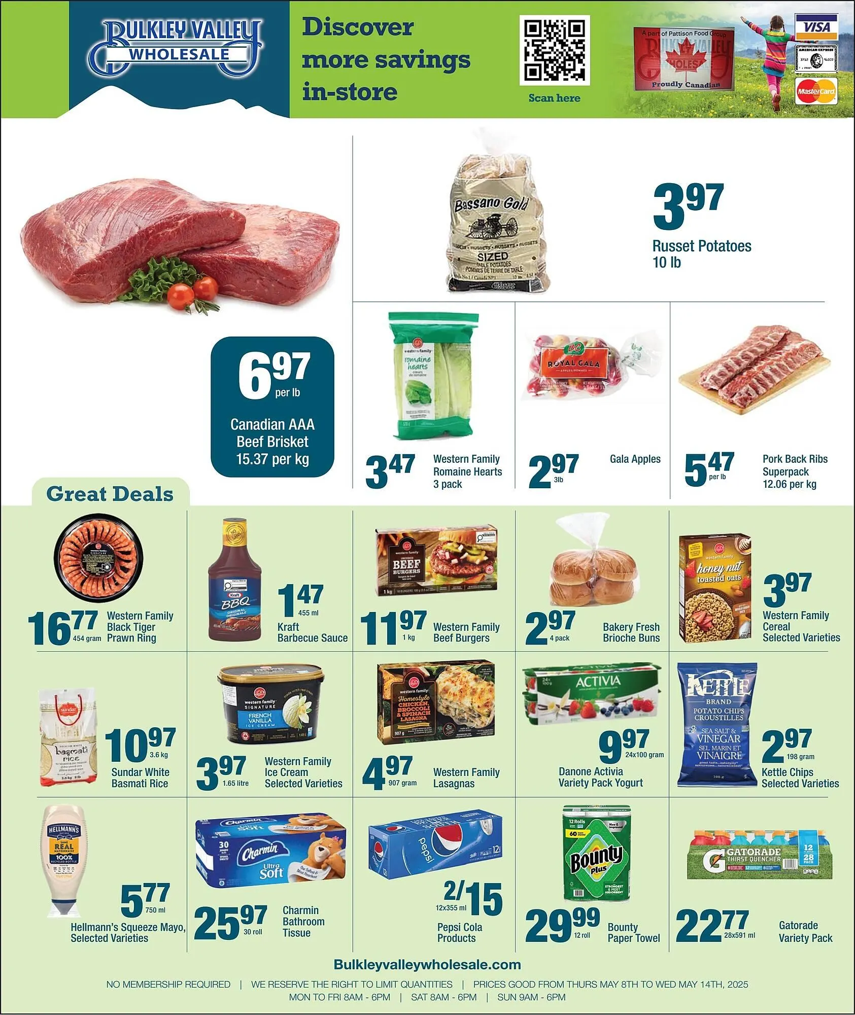 Bulkley Valley Wholesale flyer - 1