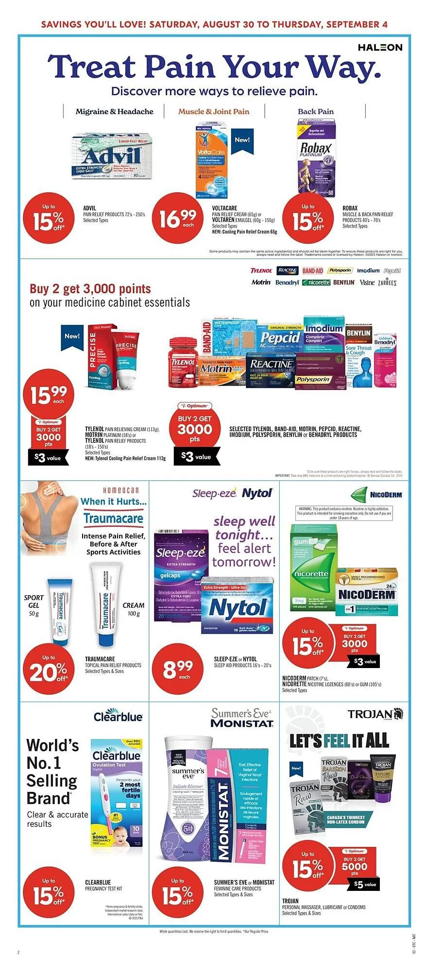 Shoppers Drug Mart flyer from August 30 to September 4 2025 - flyer page 15