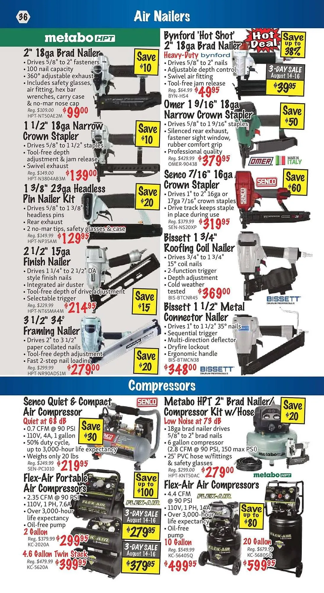 KMS Tools flyer from August 1 to August 8 2025 - flyer page 36