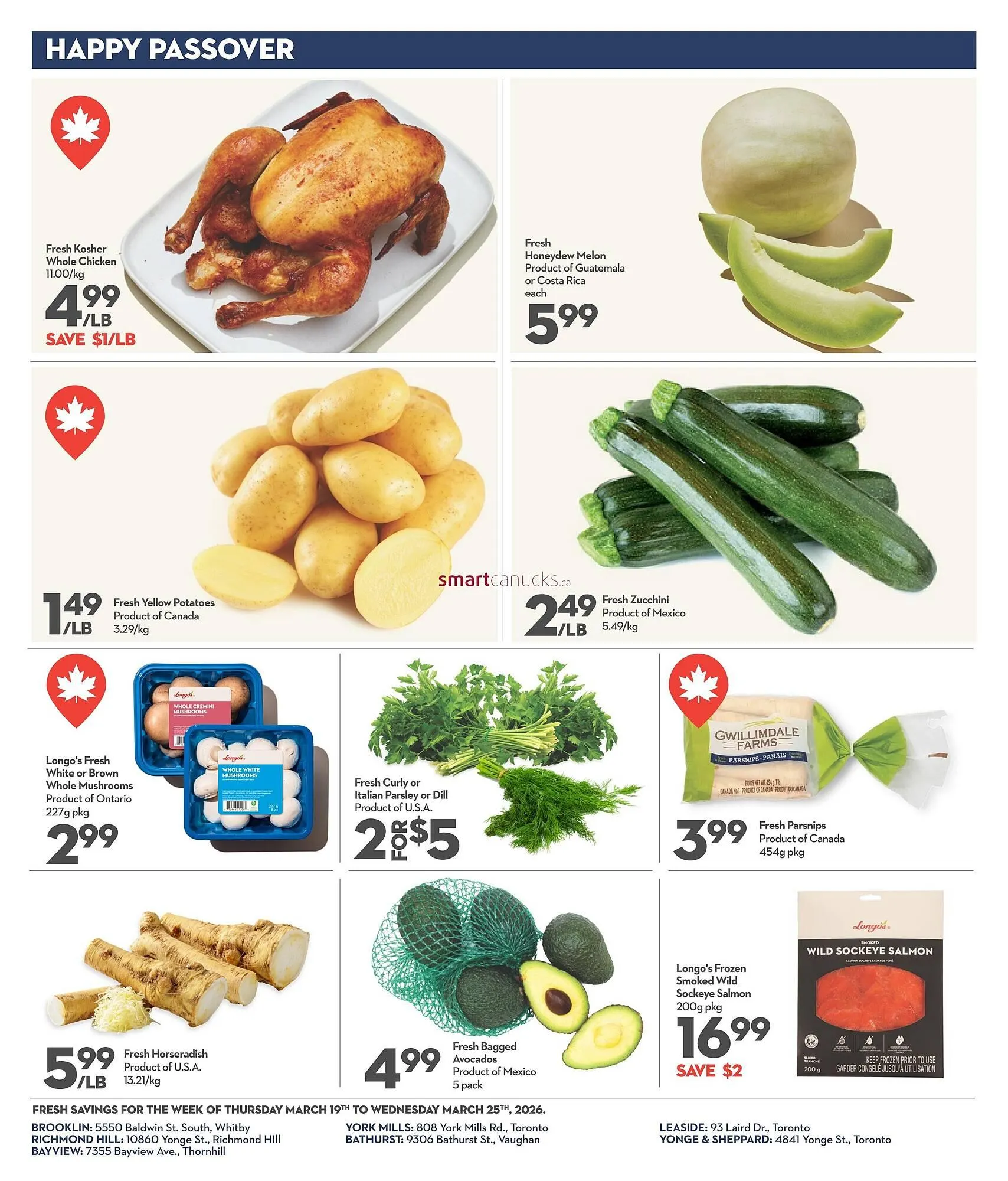 Longo's flyer from March 19 to March 25 2026 - flyer page 21