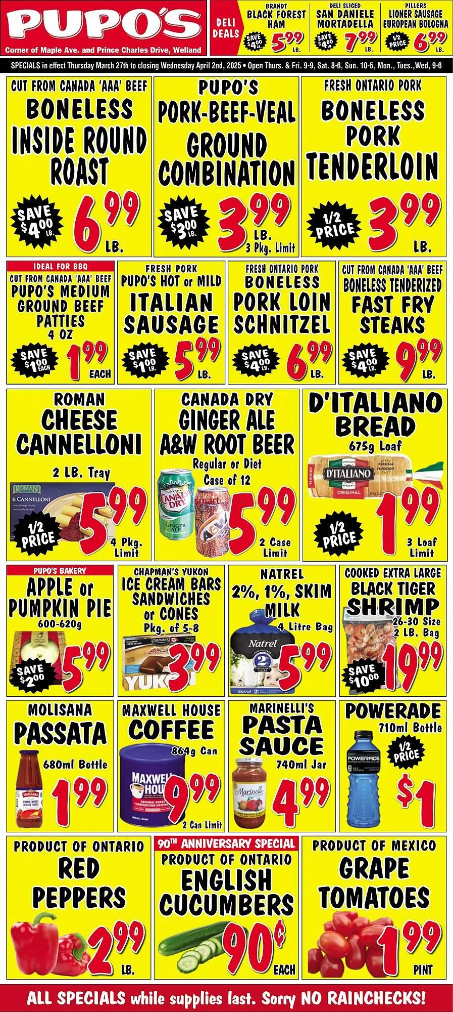 Pupos Food Market flyer - 1