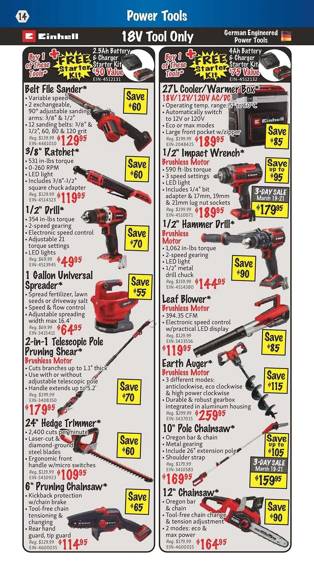 KMS Tools flyer from March 2 to March 16 2026 - flyer page 14