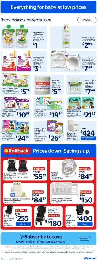 Walmart Flyer from September 3 to September 9 2026 - flyer page 32