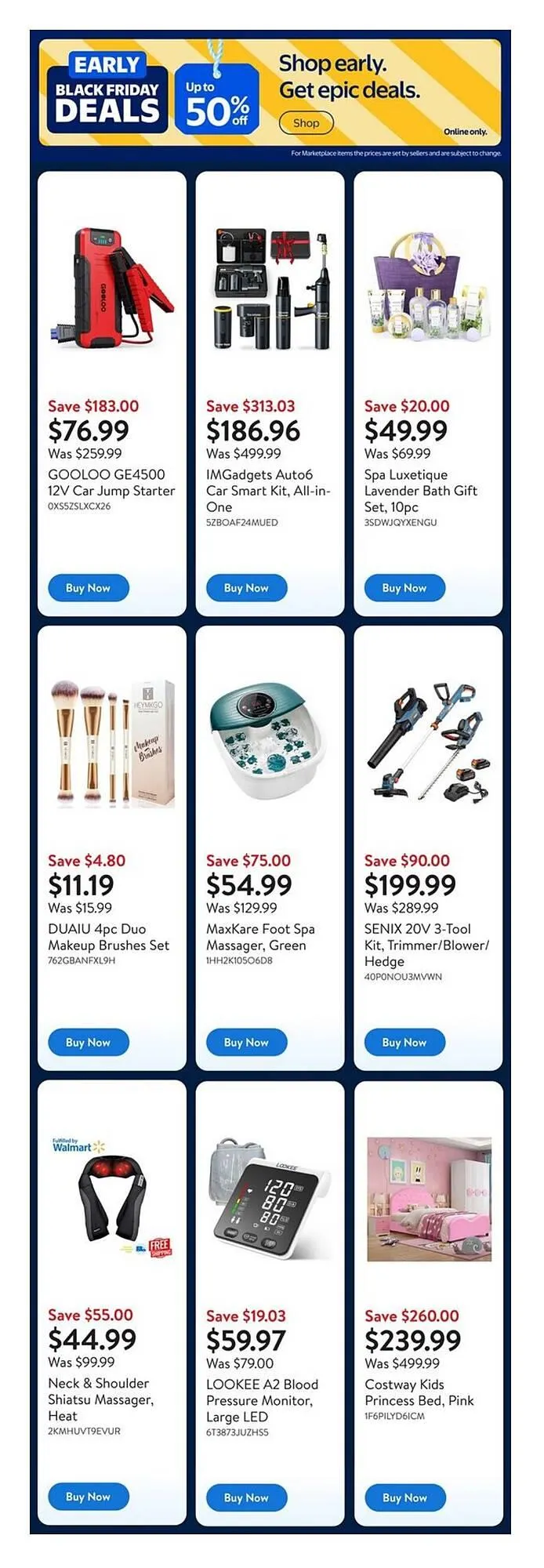 Walmart flyer from November 6 to November 12 2025 - flyer page 11