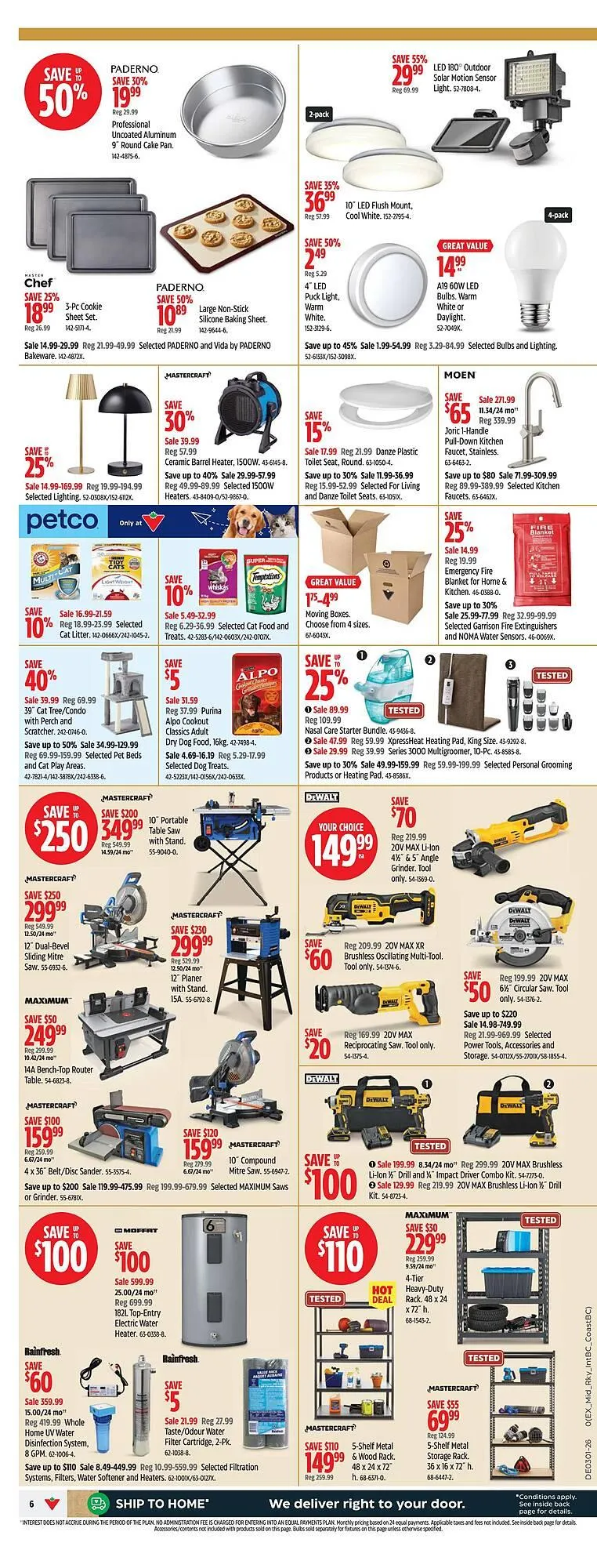 Canadian Tire flyer from January 1 to January 8 2026 - flyer page 6
