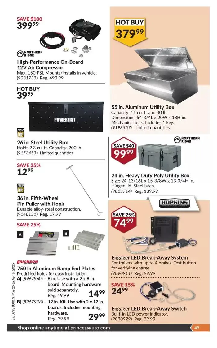 National Sale from March 25 to April 6 2025 - flyer page 54