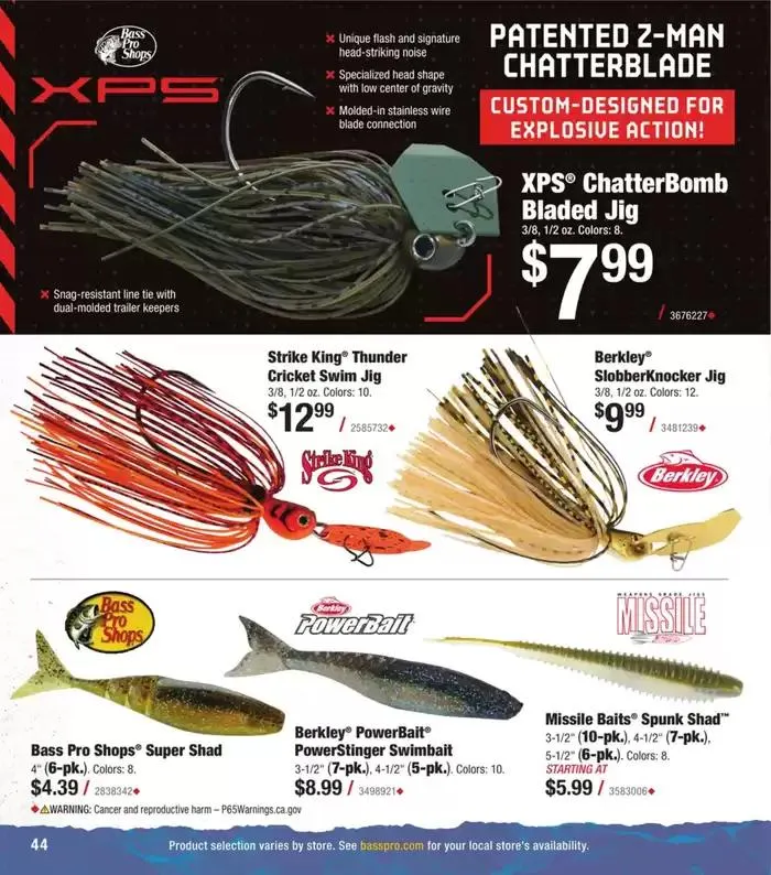 Fishing Specialist Catalog from March 5 to April 3 2025 - flyer page 45
