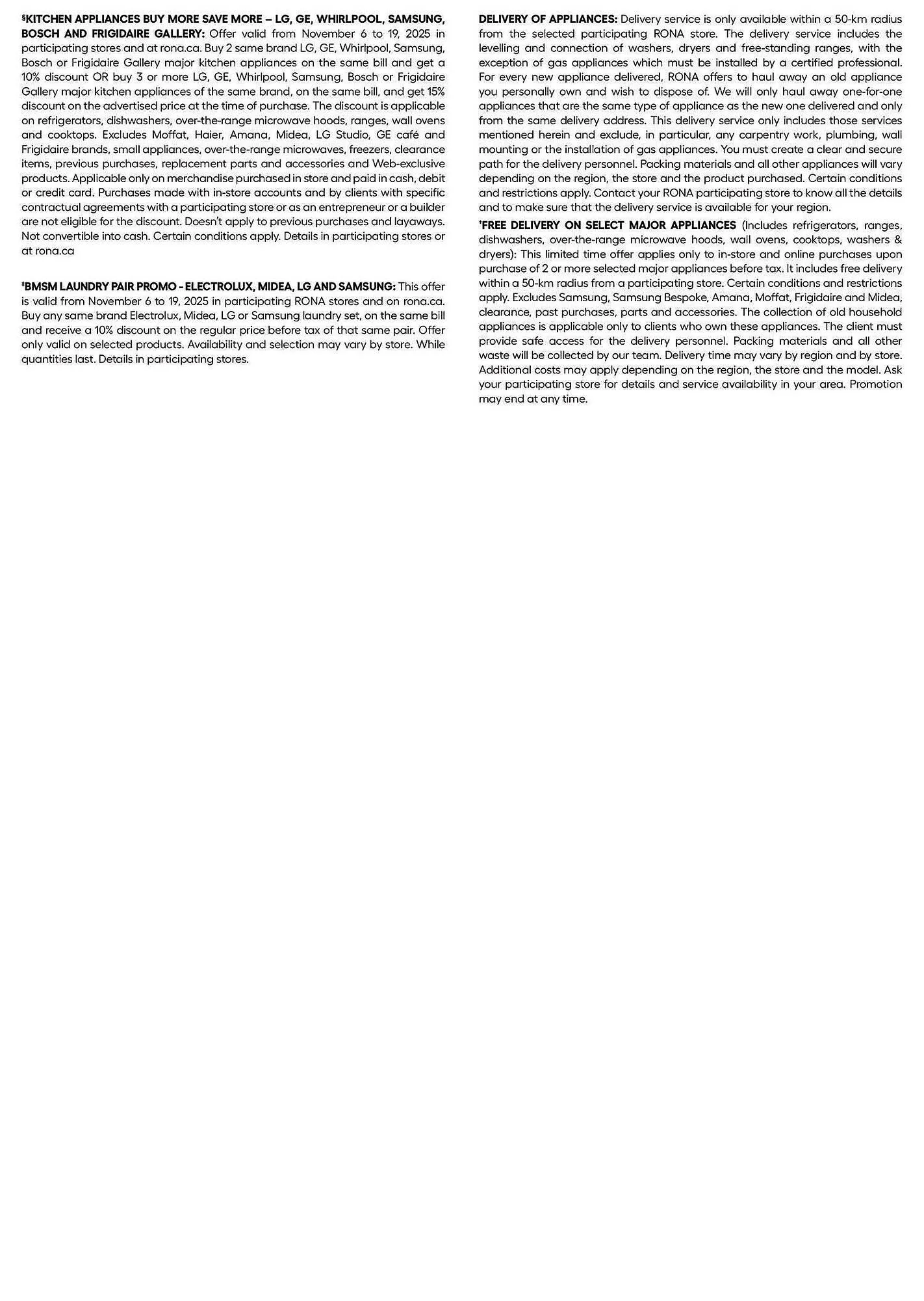 RONA flyer from November 6 to November 13 2025 - flyer page 23