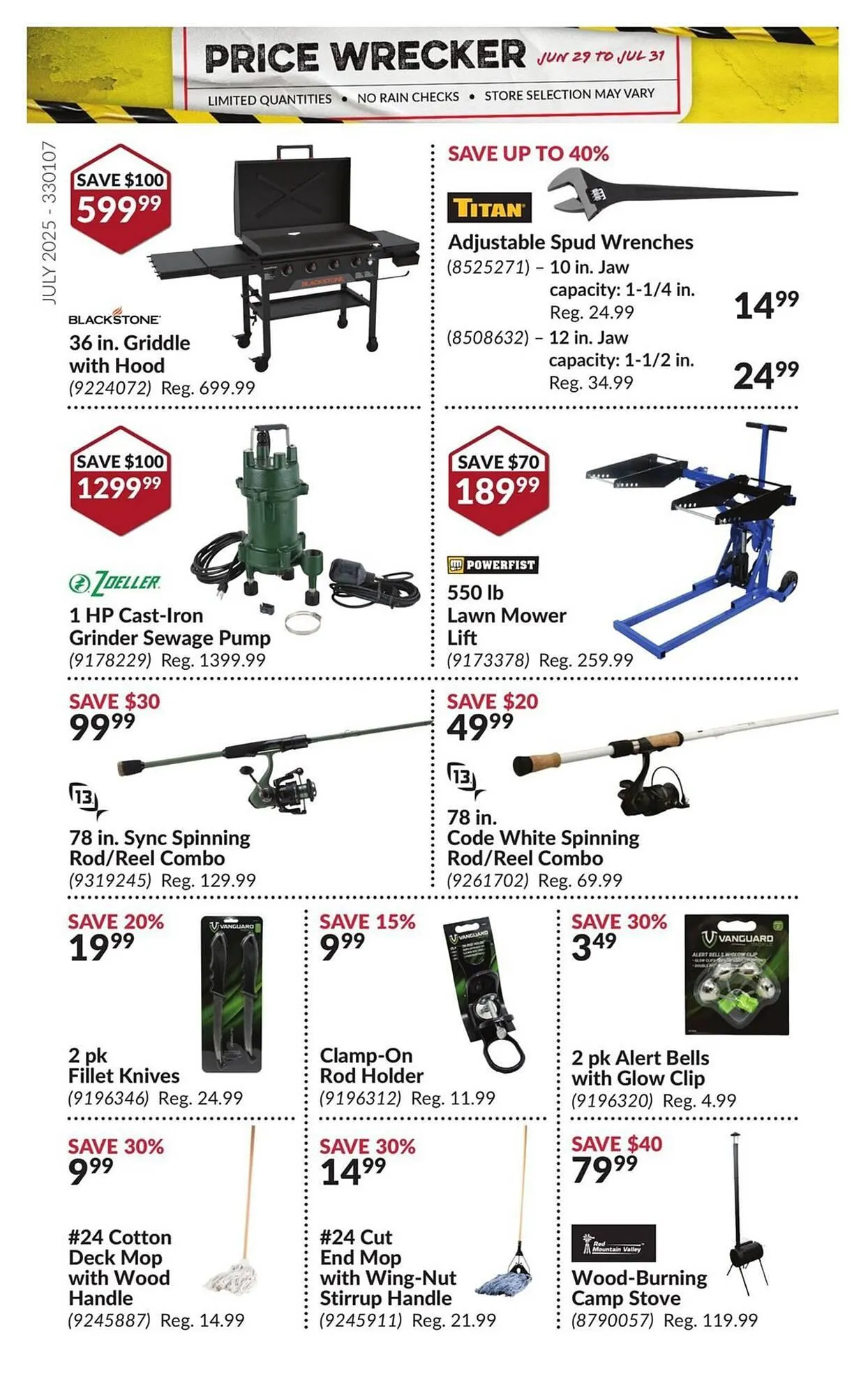 Princess Auto flyer from June 29 to July 31 2025 - flyer page 25