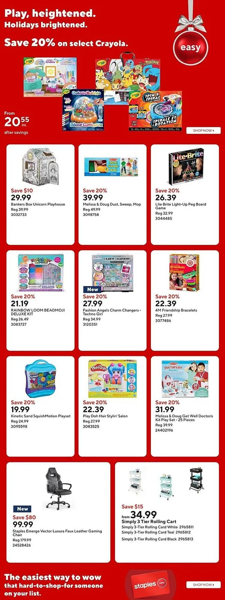 Staples flyer from December 5 to December 25 2025 - flyer page 5