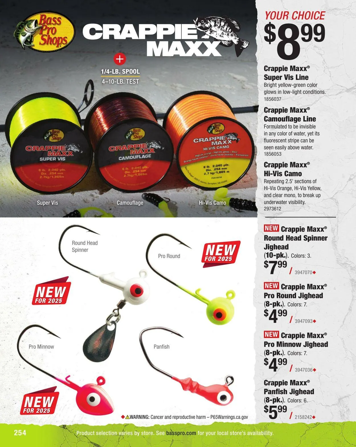 Bass Pro Current flyer from April 7 to April 21 2025 - flyer page 254