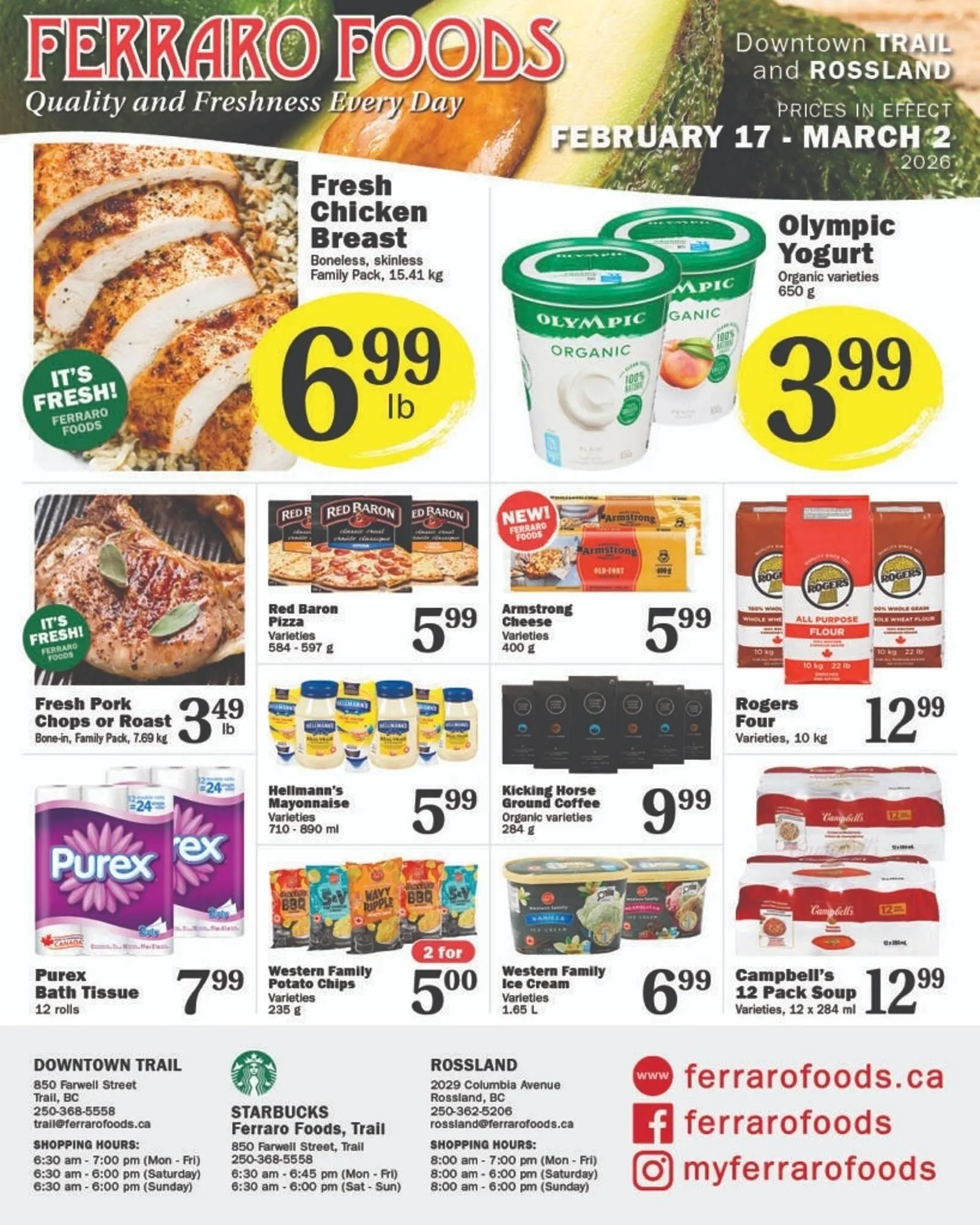 Ferraro Foods flyer from February 17 to March 2 2026 - flyer page 1