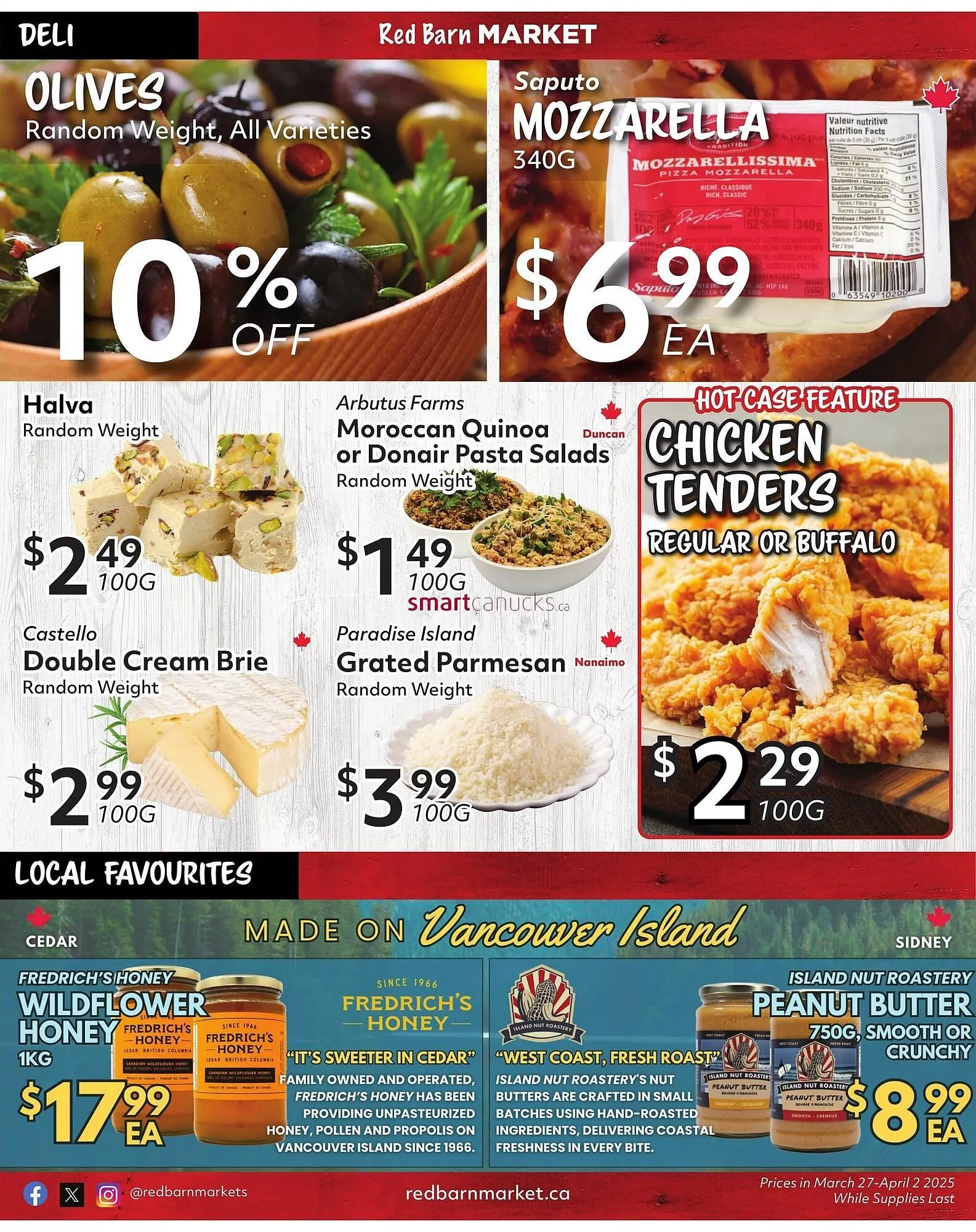 Red Barn Market flyer from March 27 to April 2 2025 - flyer page 3