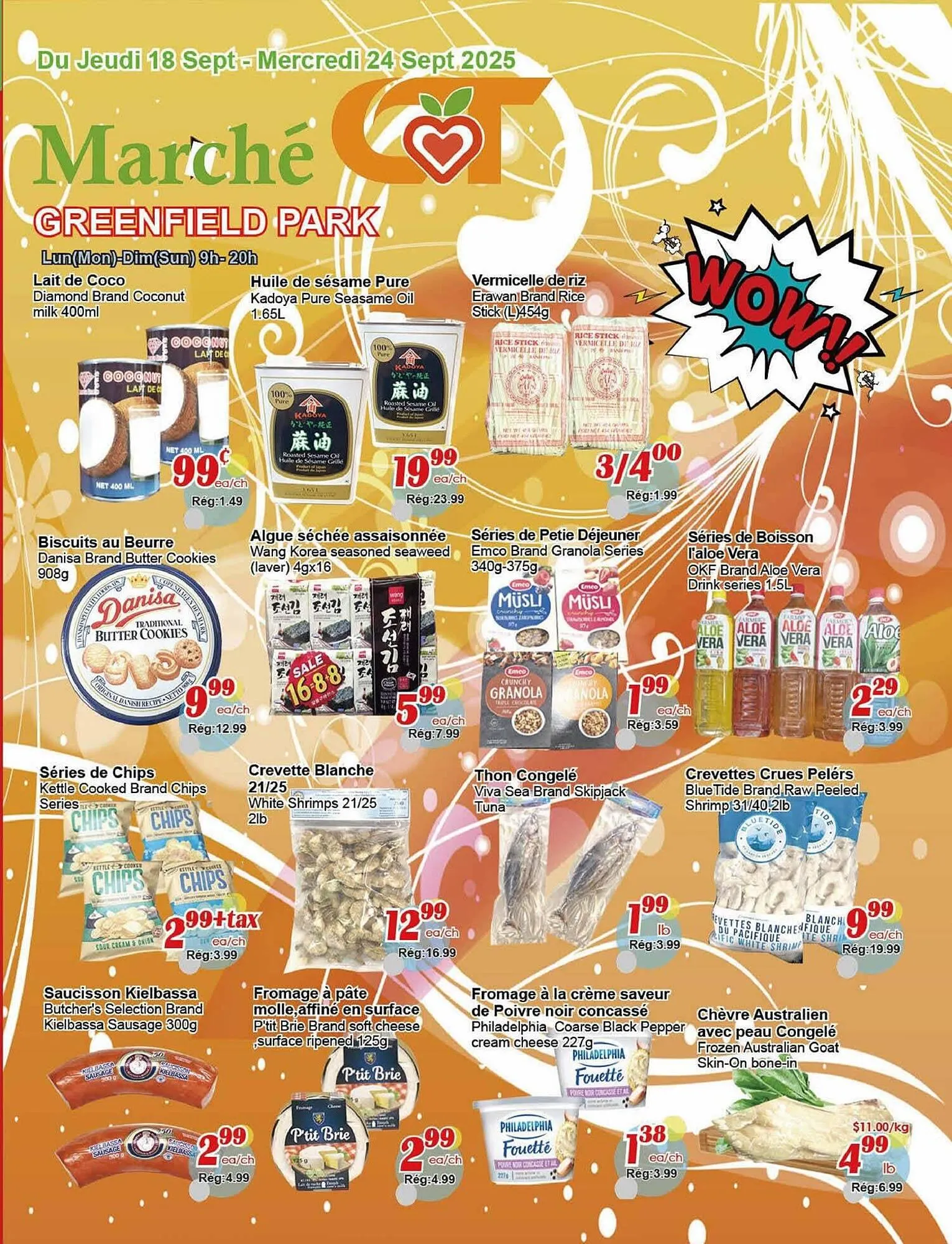 Marche C&T flyer from September 18 to October 2 2025 - flyer page 1