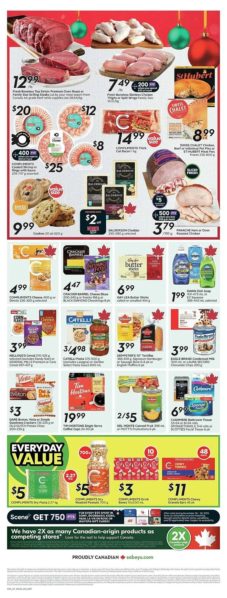 Sobeys flyer from November 20 to November 27 2025 - flyer page 4