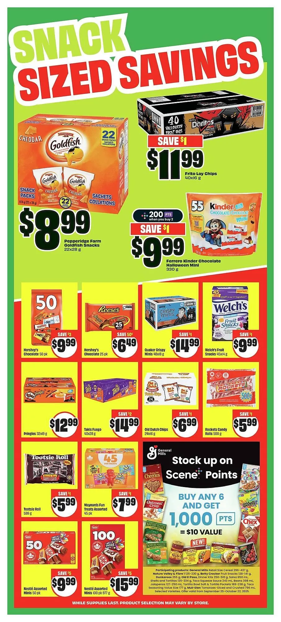 FreshCo flyer from October 9 to October 23 2025 - flyer page 9