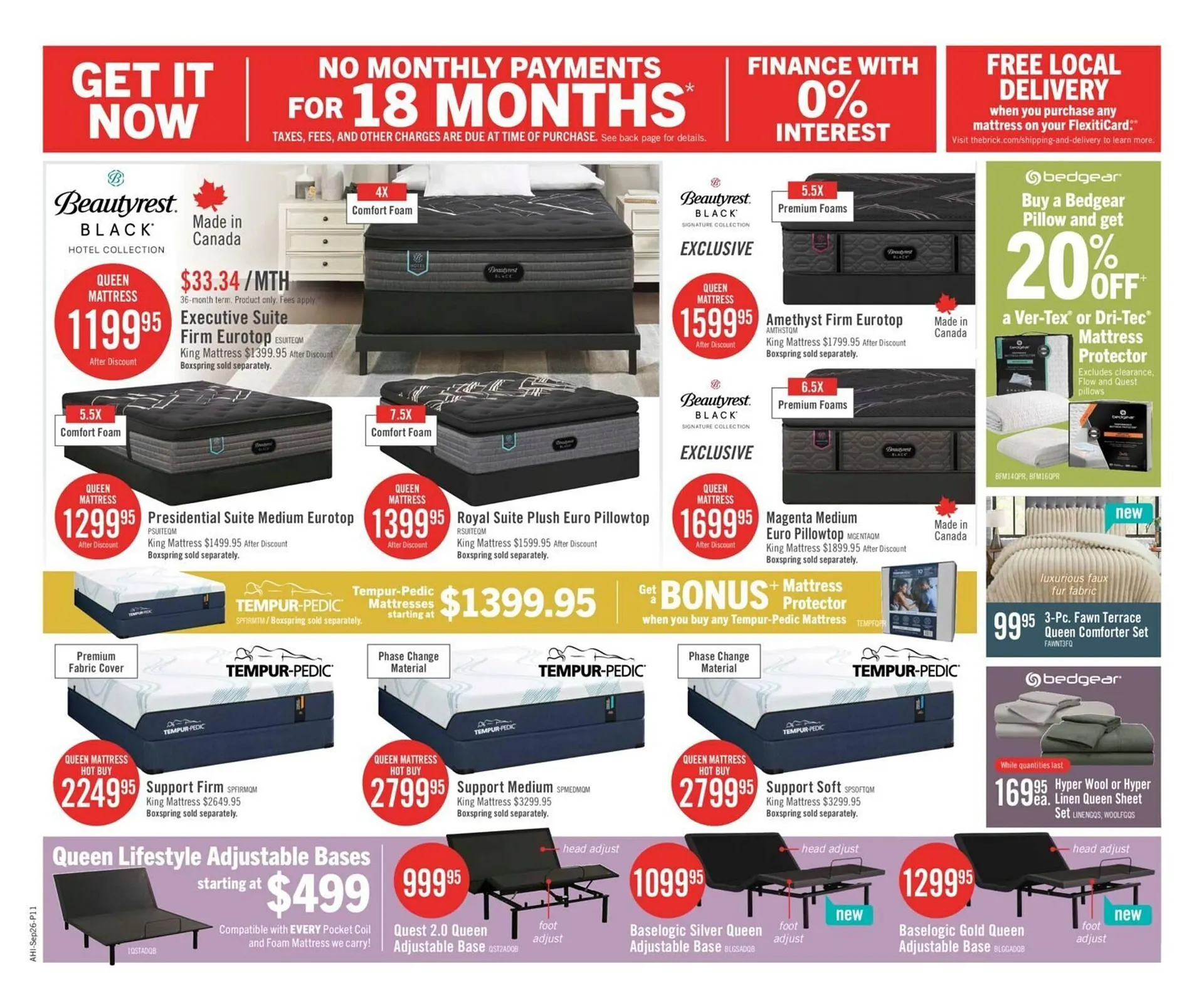 The Brick flyer from September 23 to September 30 2025 - flyer page 13