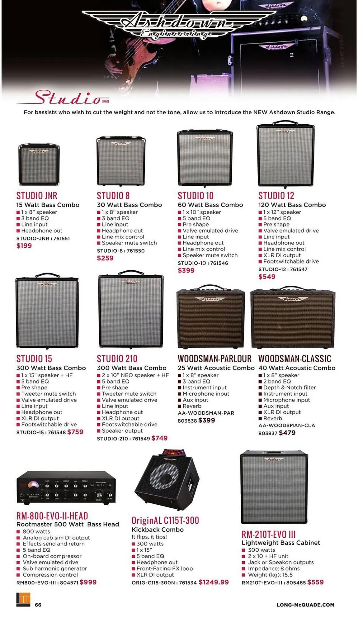 Long & McQuade flyer from November 5 to July 31 2026 - flyer page 66