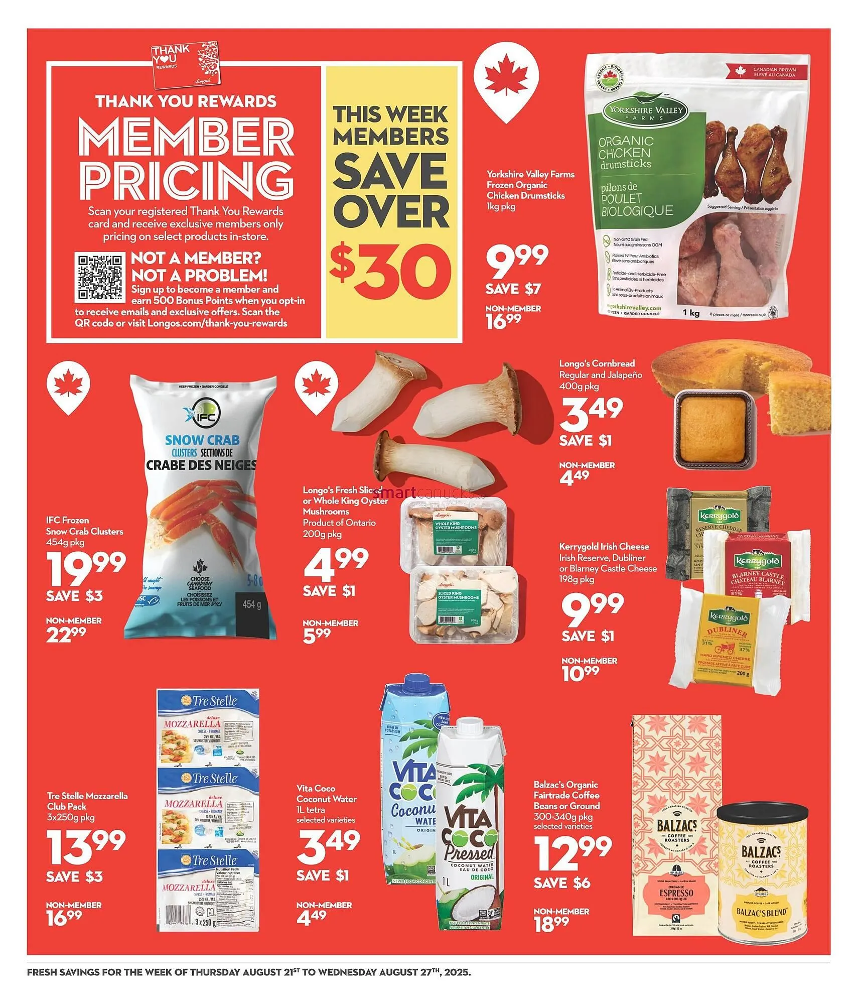 Longo's flyer from August 21 to August 27 2025 - flyer page 4