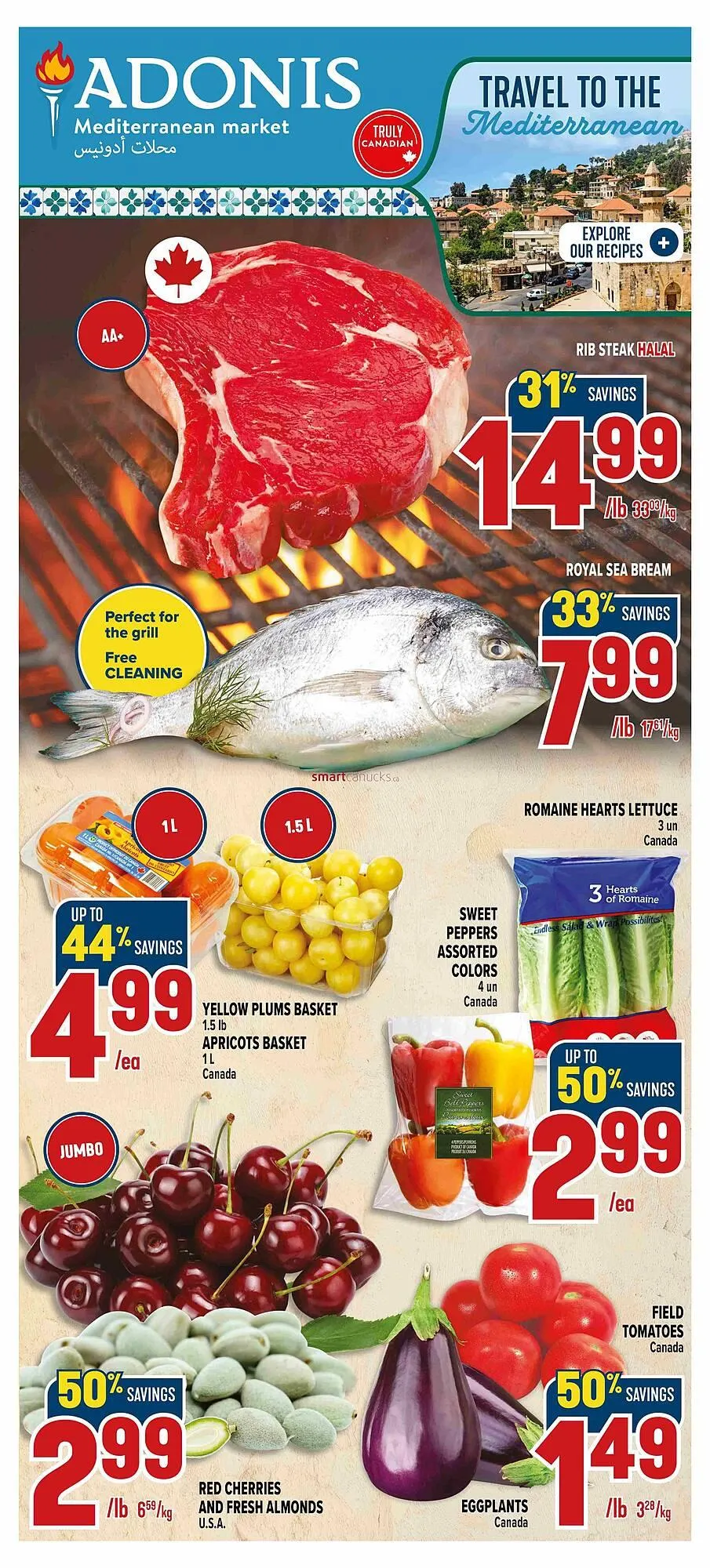 Marché Adonis flyer - 1